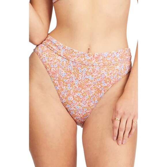 Billabong Chase the Sun Maui Rider Bikini Bottom | Size M / 10 | NWT | High-Rise - Picture 2 of 3